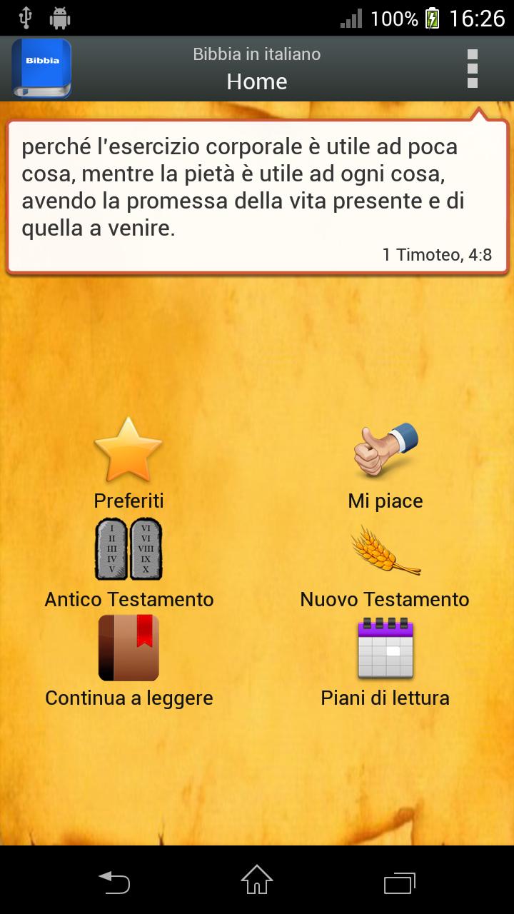Bibbia in italiano