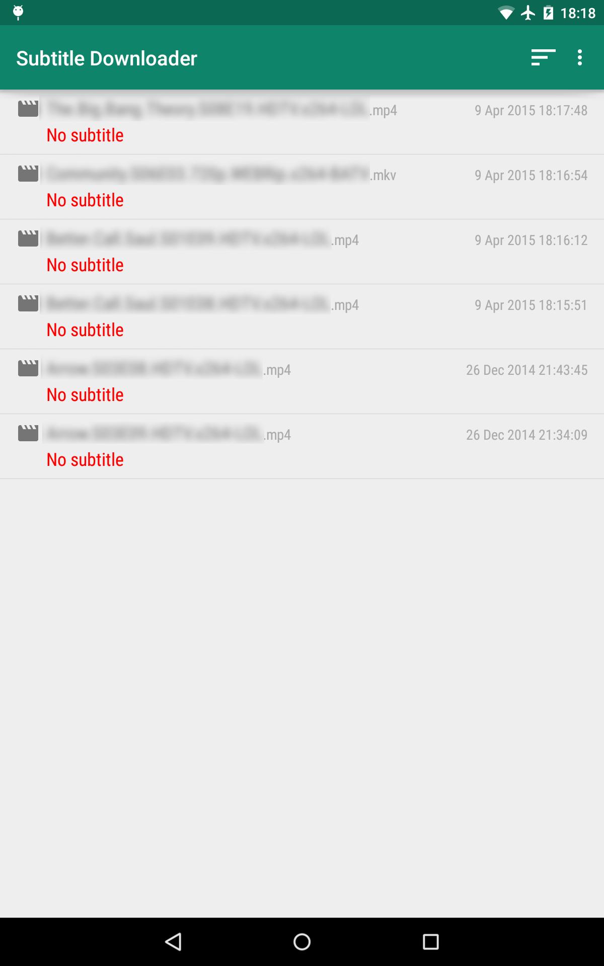 Subtitles Downloader BETA