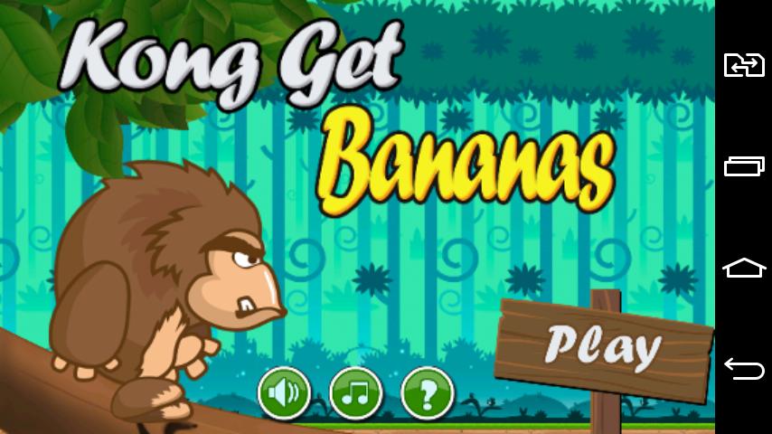Kong Get Bananas