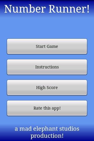 Racing Games - Number Runner