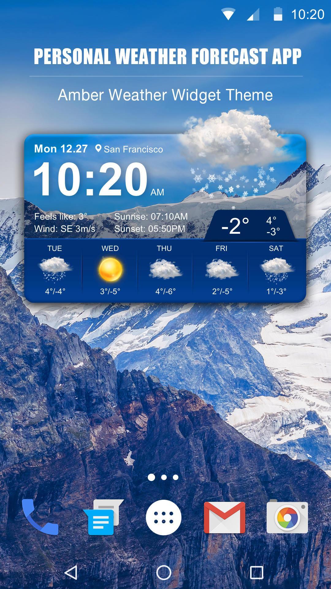 Personal Weather Forecast App