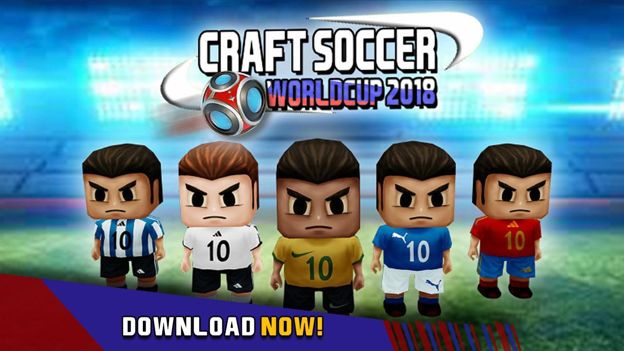 Blocky World Cup 2018: Mini Football Game