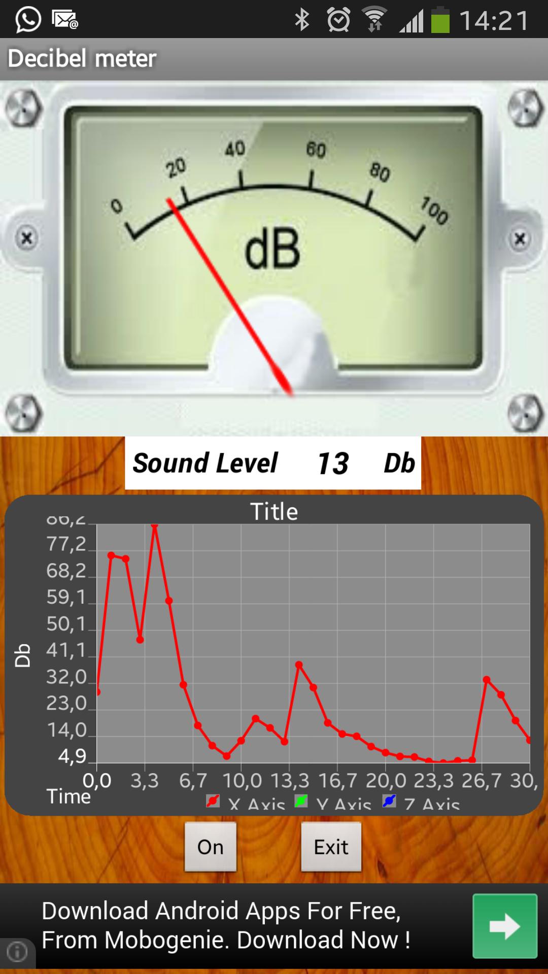 Decibel meter