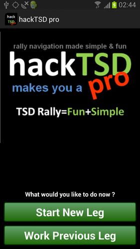 hack TSD pro Rally Computer