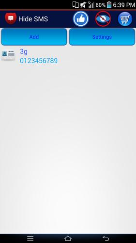 Hide SMS ,Private Message