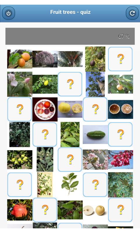 Fruit trees - quiz