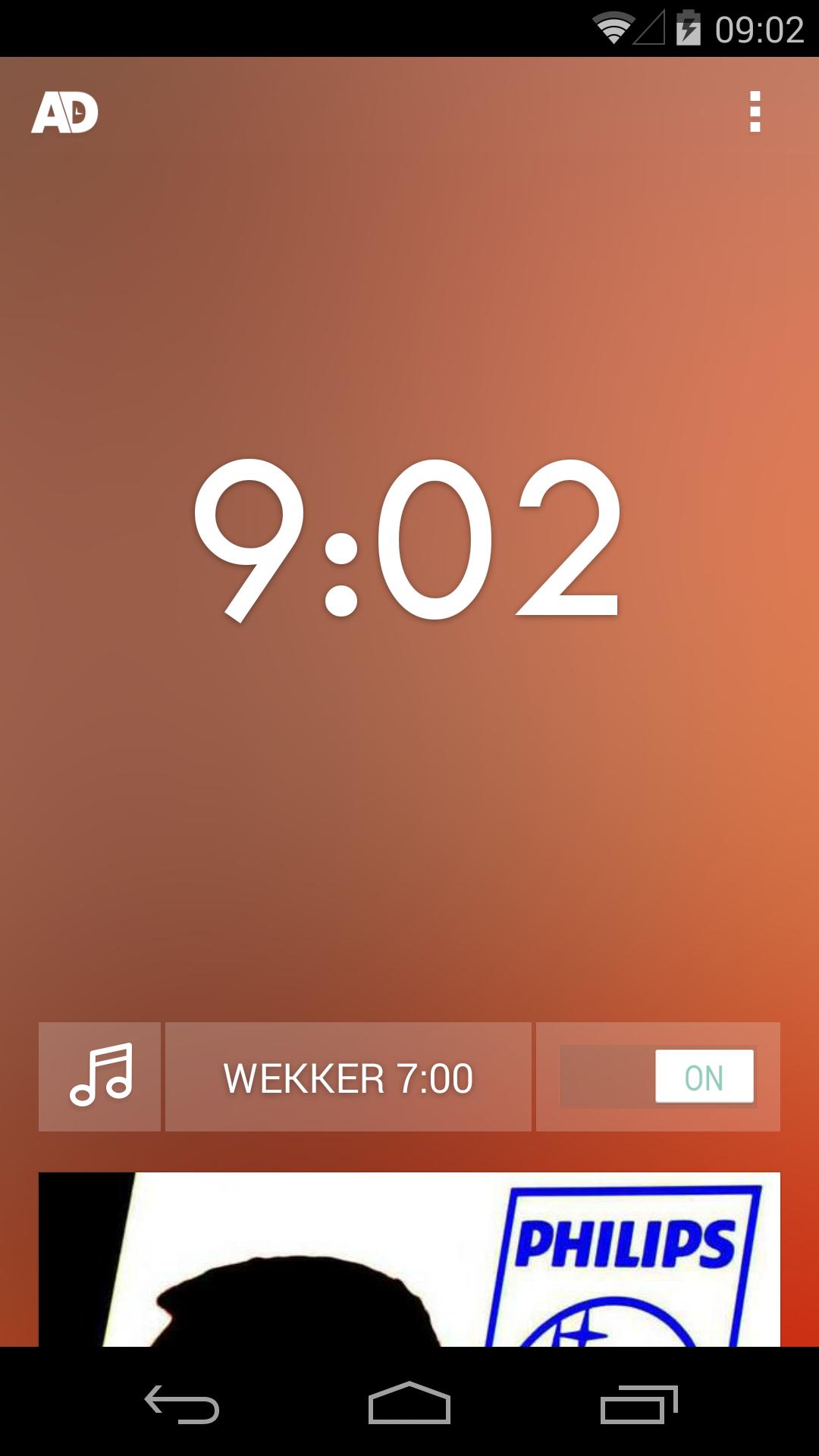 AD Wekker app