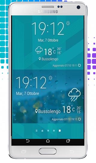 S6 Edge Launcher Theme: Galaxy