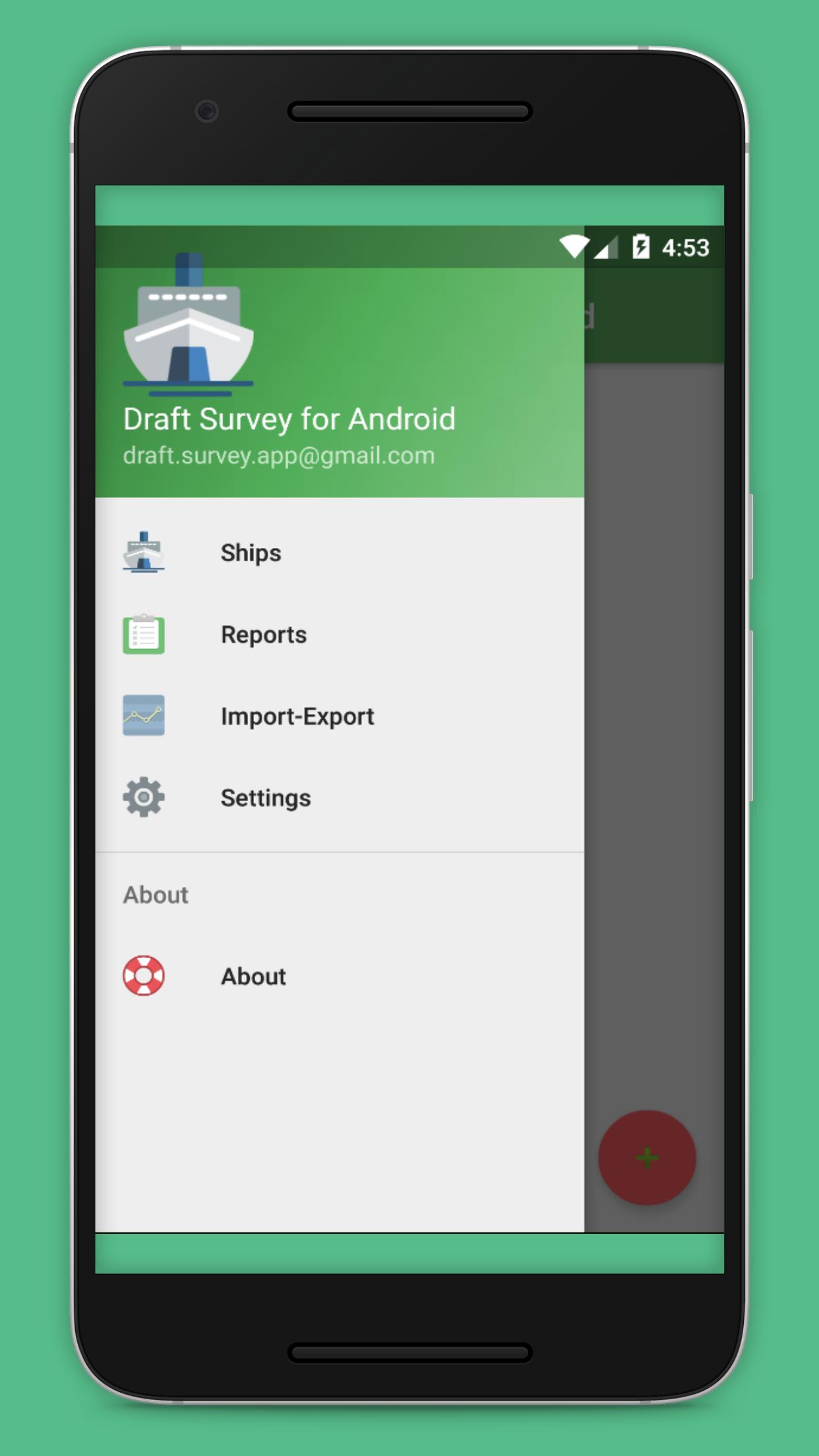 Draft Survey for Android