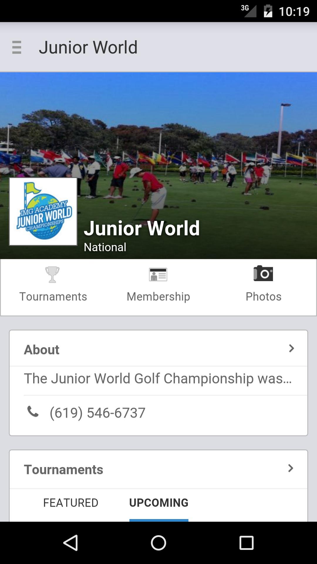 IMG Academy Junior World Champ