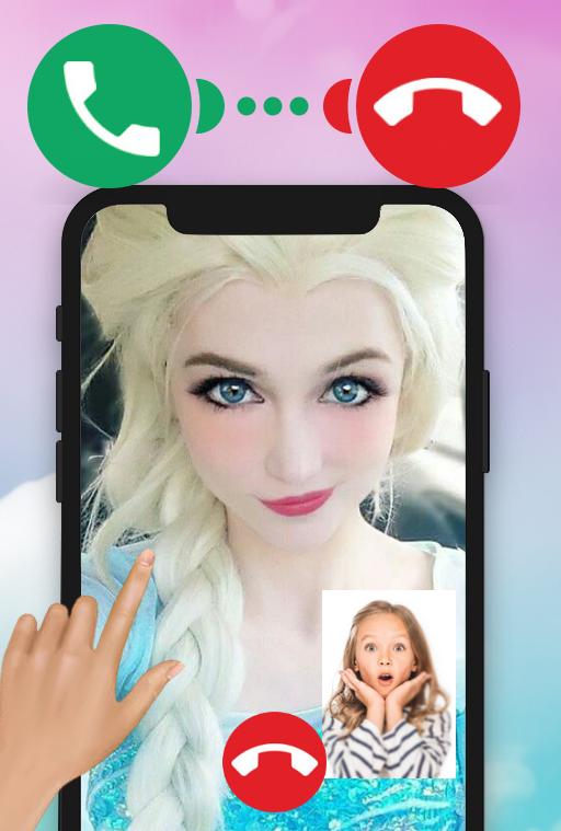 Call from Elssa Chat & video call Simulation