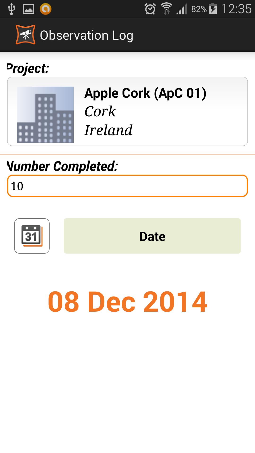 Flex Safety Observation Log