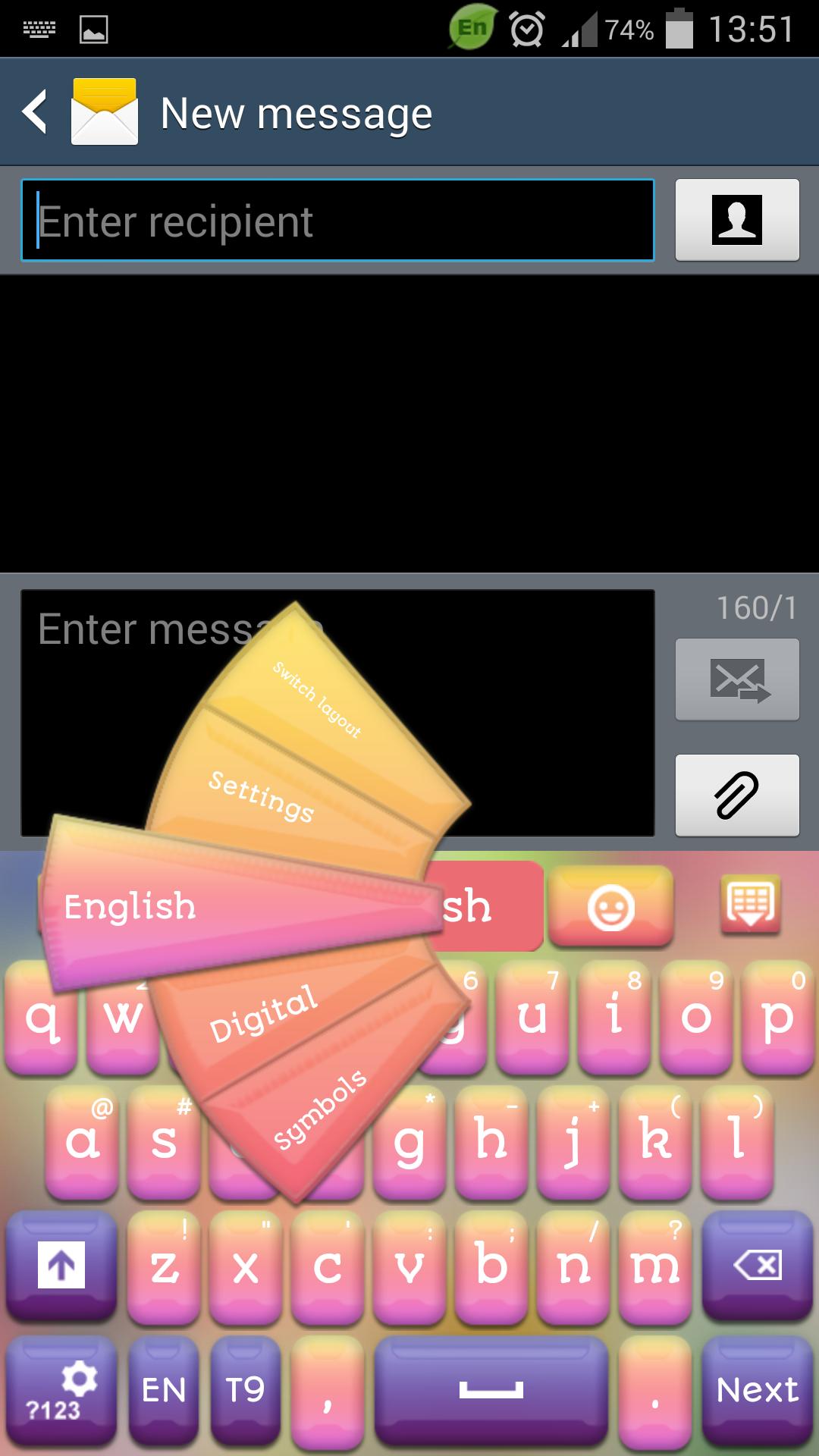 Keyboard with Color