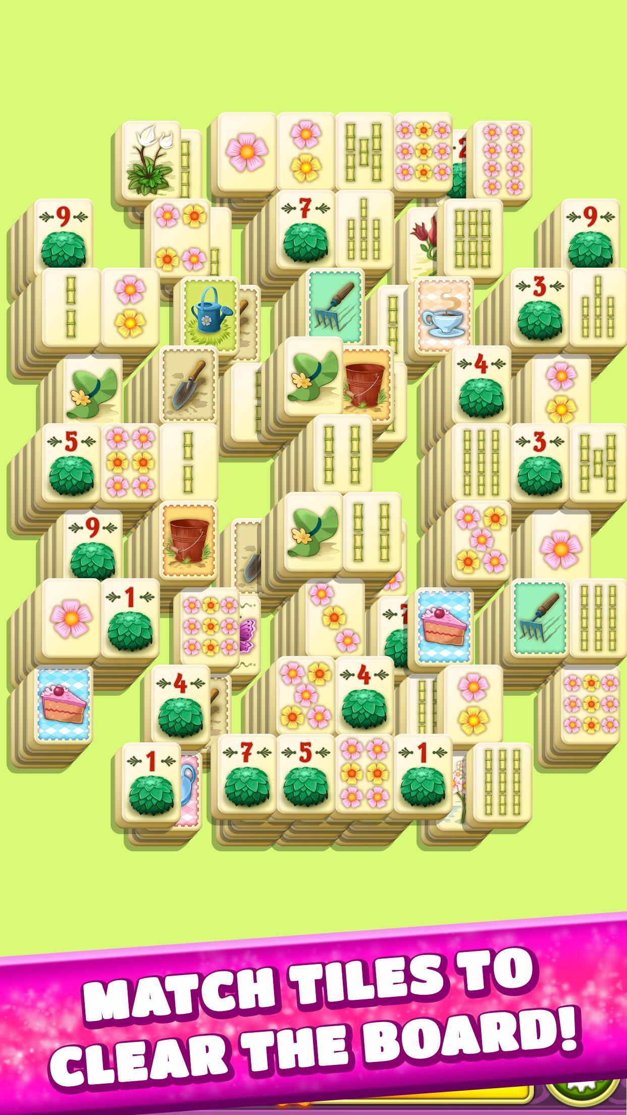 Mahjong Spring Flower Garden