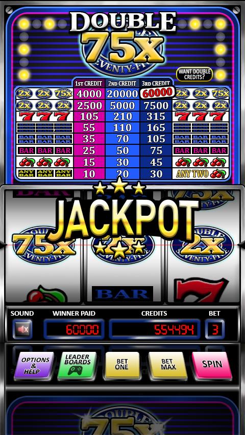 Double 75x Slot Machine
