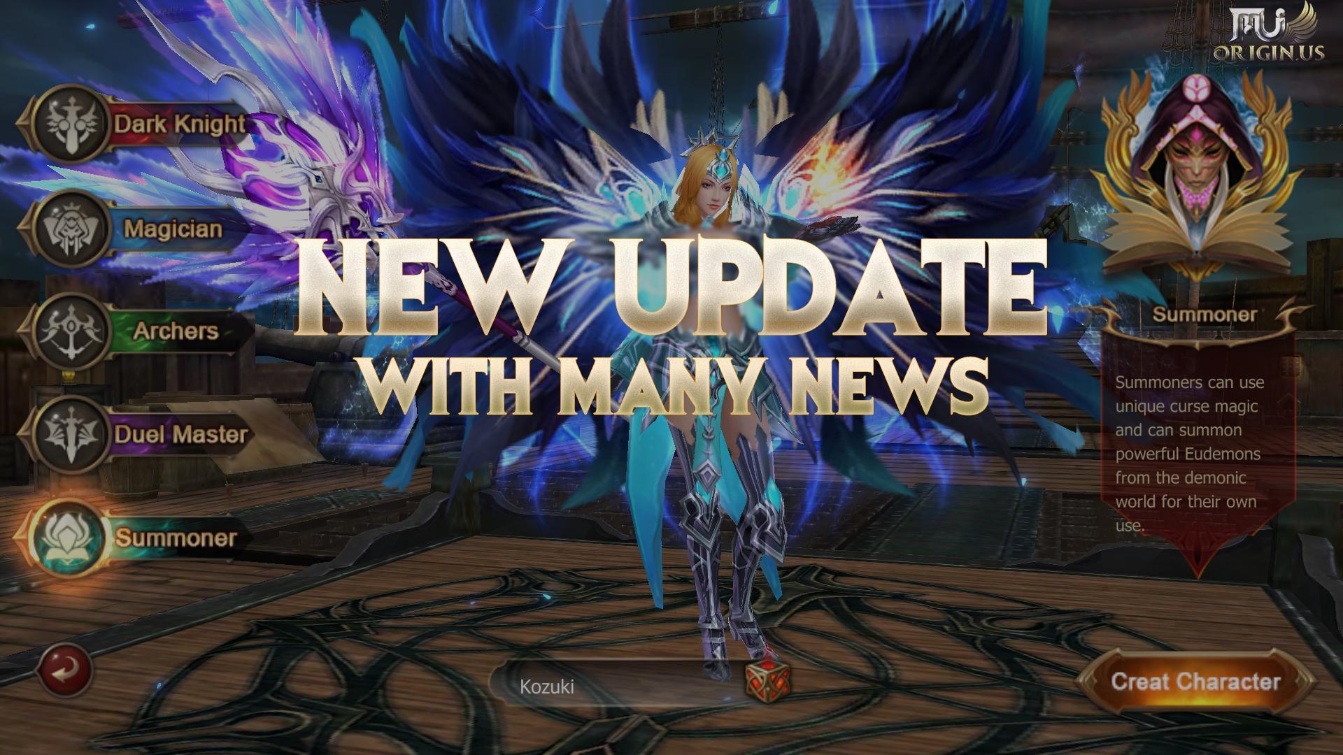 Mu Origin Gladiator V7