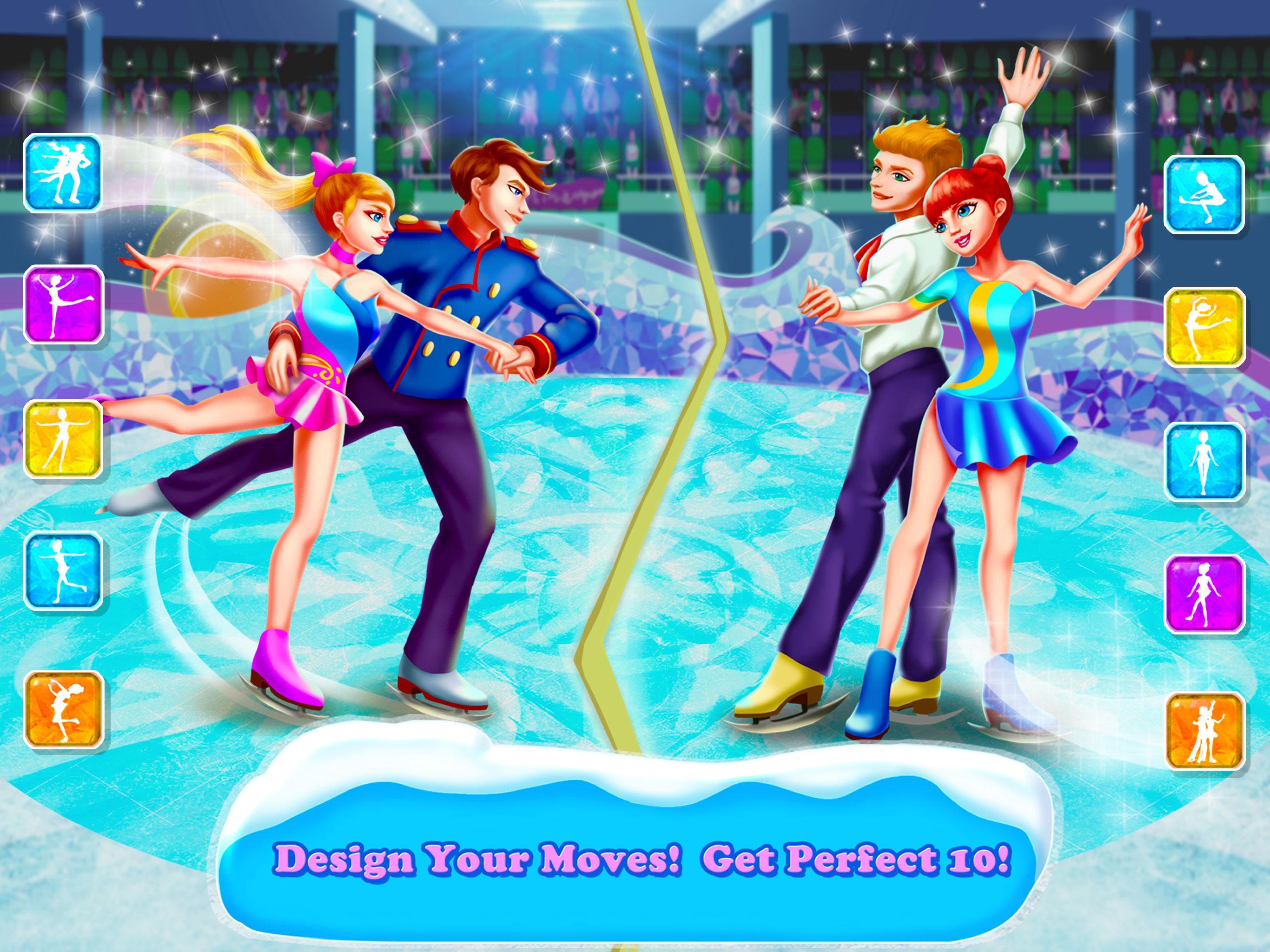 Ice Skating Ballerina: Winter