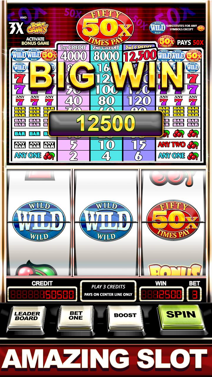 Slots Machine : Fifty Times Pay Free Classic Slots