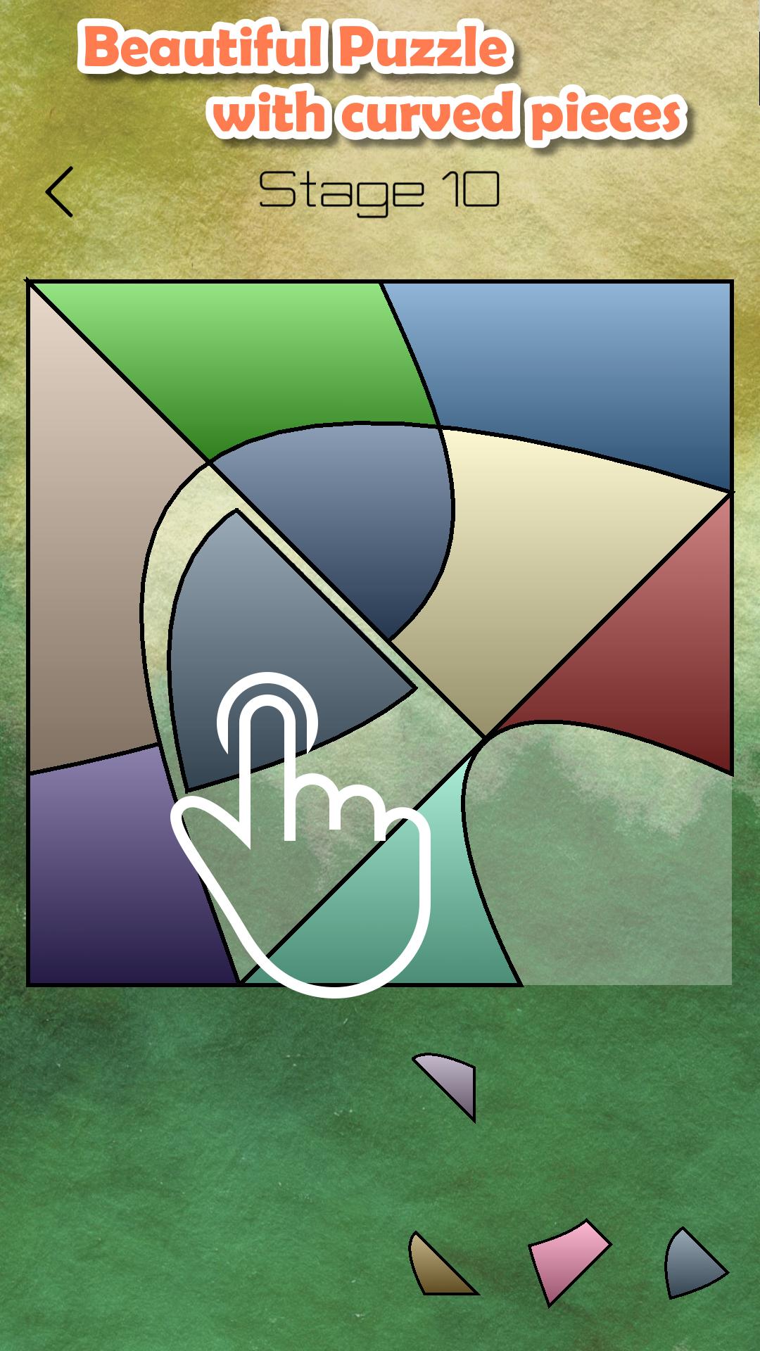 Curved Shape Puzzle