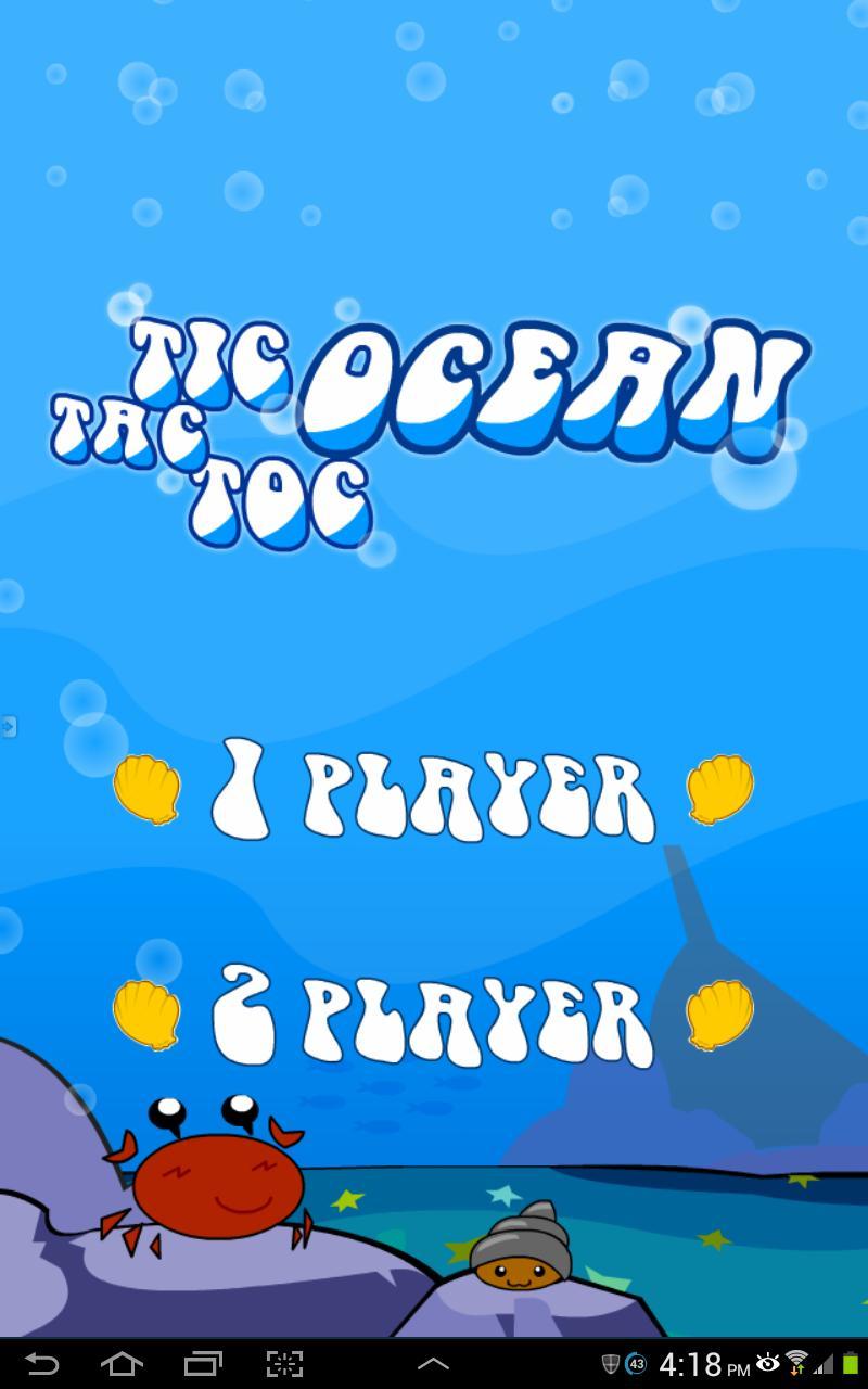 Tic Tac Toe Ocean