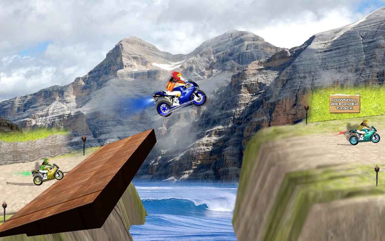 Downhill Bike Rider