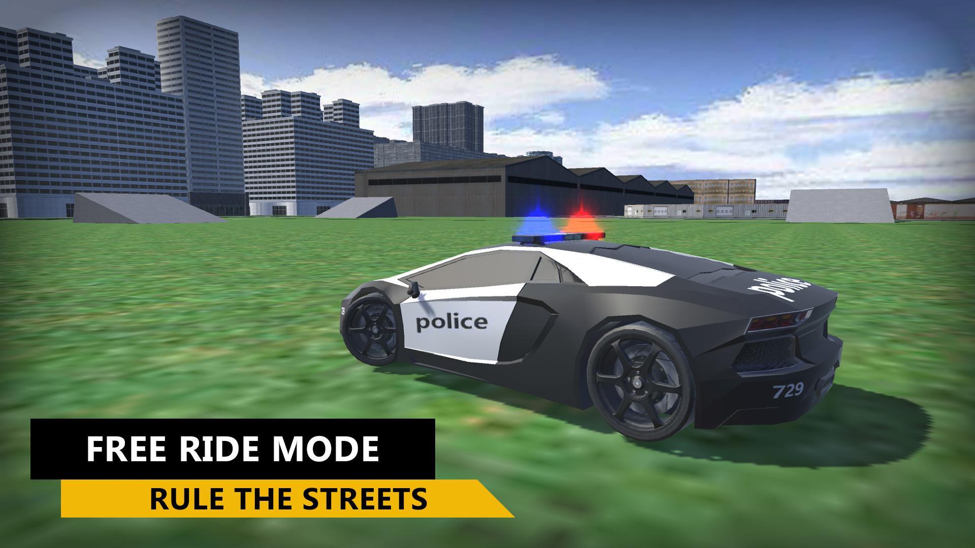 3D Police Car Simulator 2016