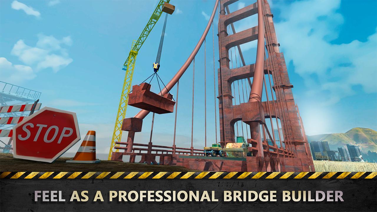 Golden Gate Bridge Builder Sim