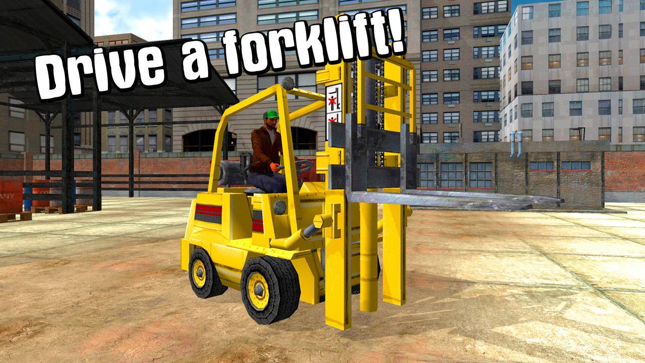 Heavy Forklift Simulator 3D