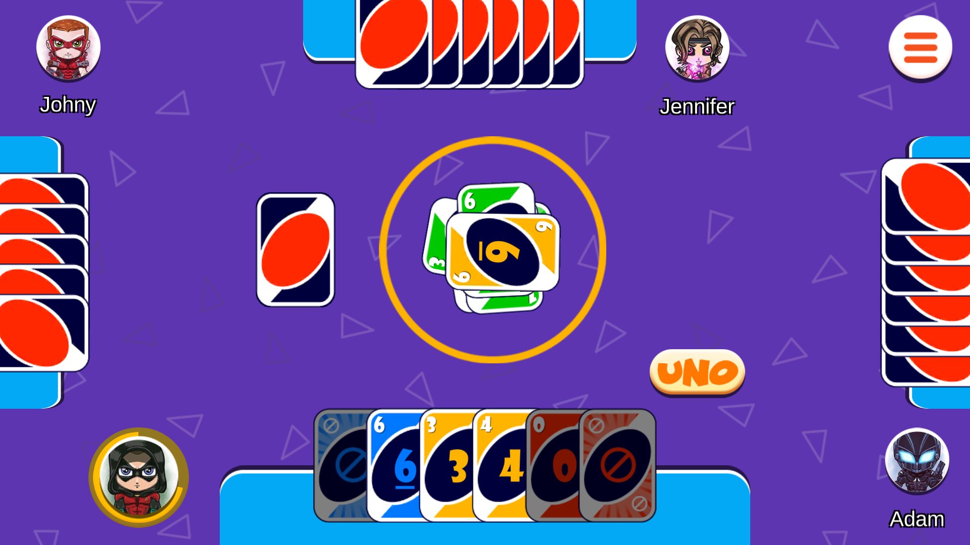 Sweet Uno  Game