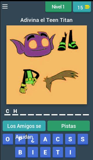Adivina el Teen Titan