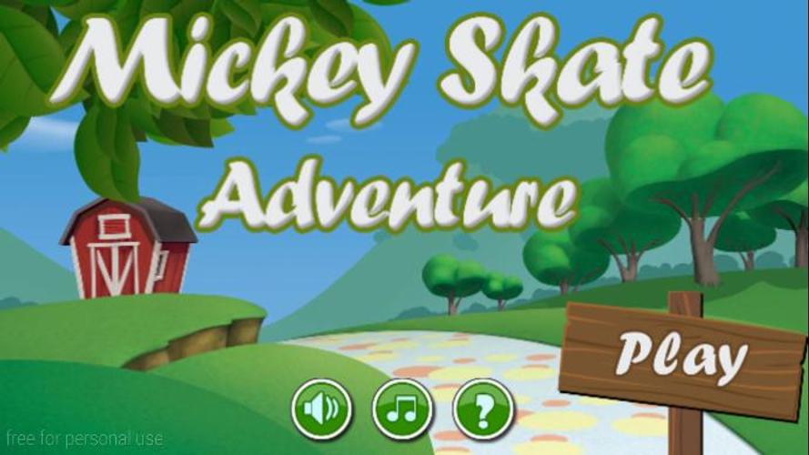 Mickey Skate Adventure