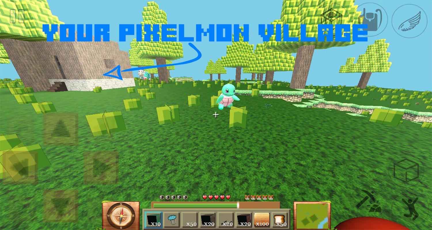 Evolution Pixelmon mode and Exploration lite 3D