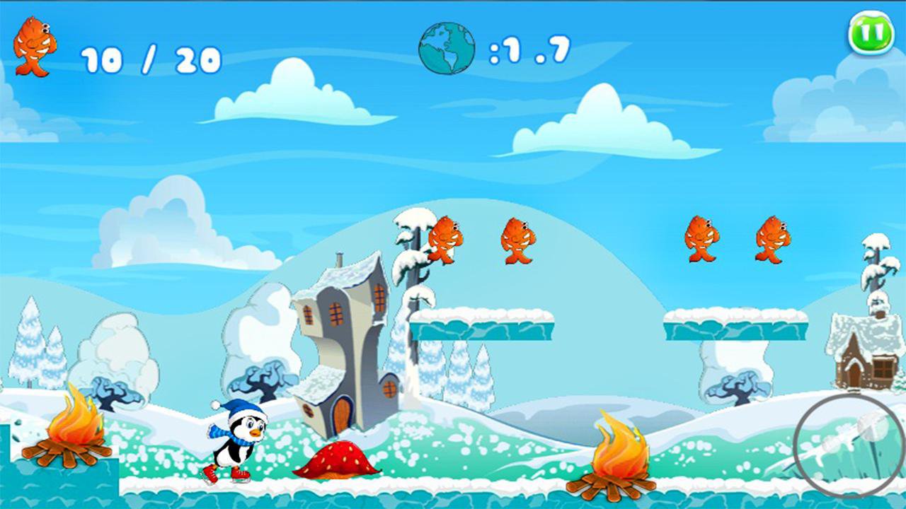 Penguin Skater Run